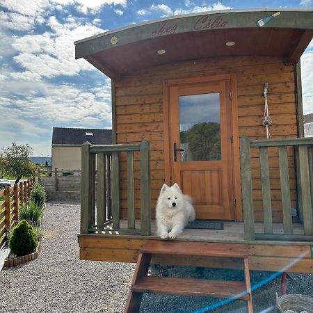 Chez Celia, Roulotte En Champagne Villa Fleury-la-Riviere Dış mekan fotoğraf