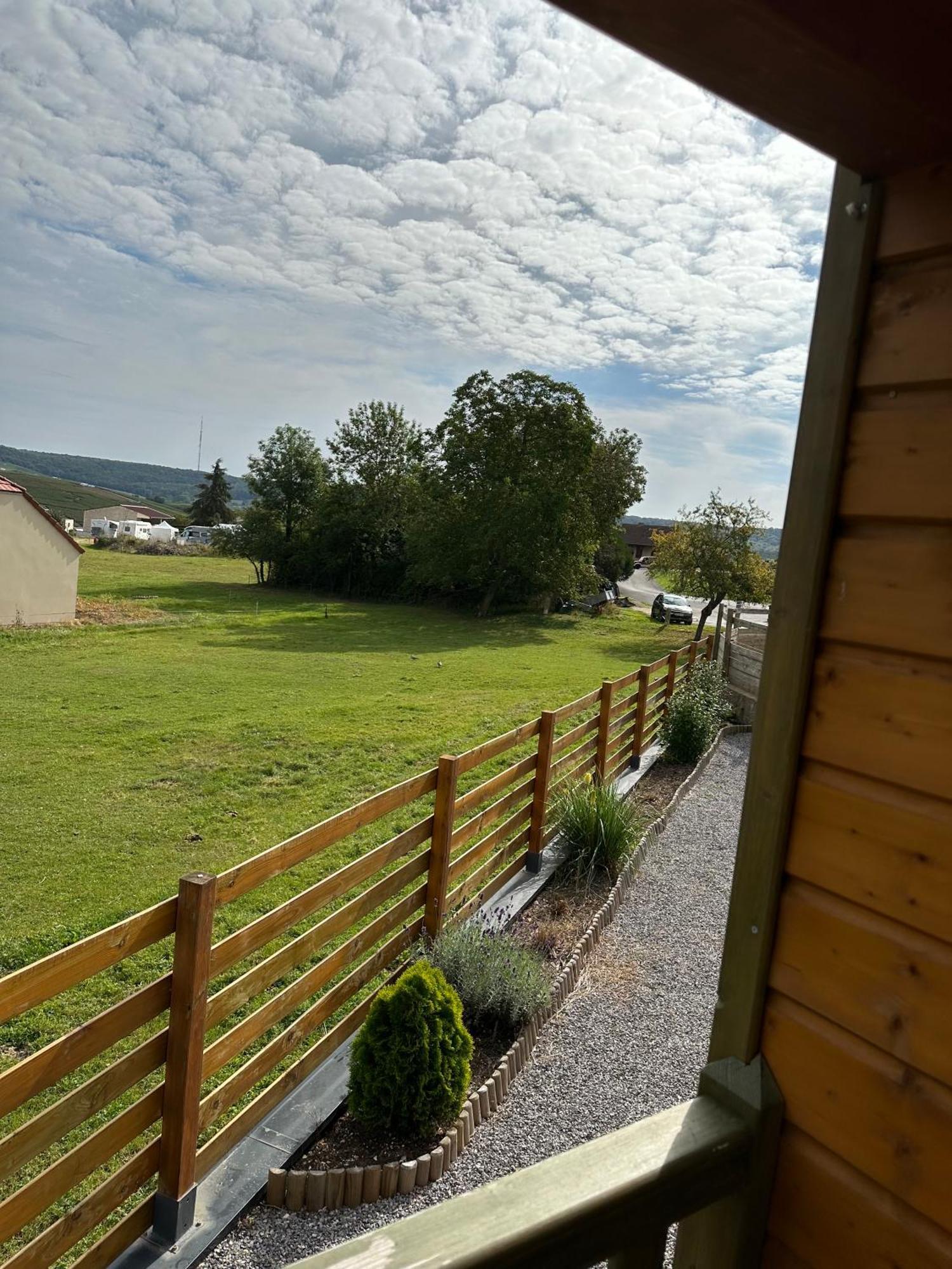 Chez Celia, Roulotte En Champagne Villa Fleury-la-Riviere Dış mekan fotoğraf